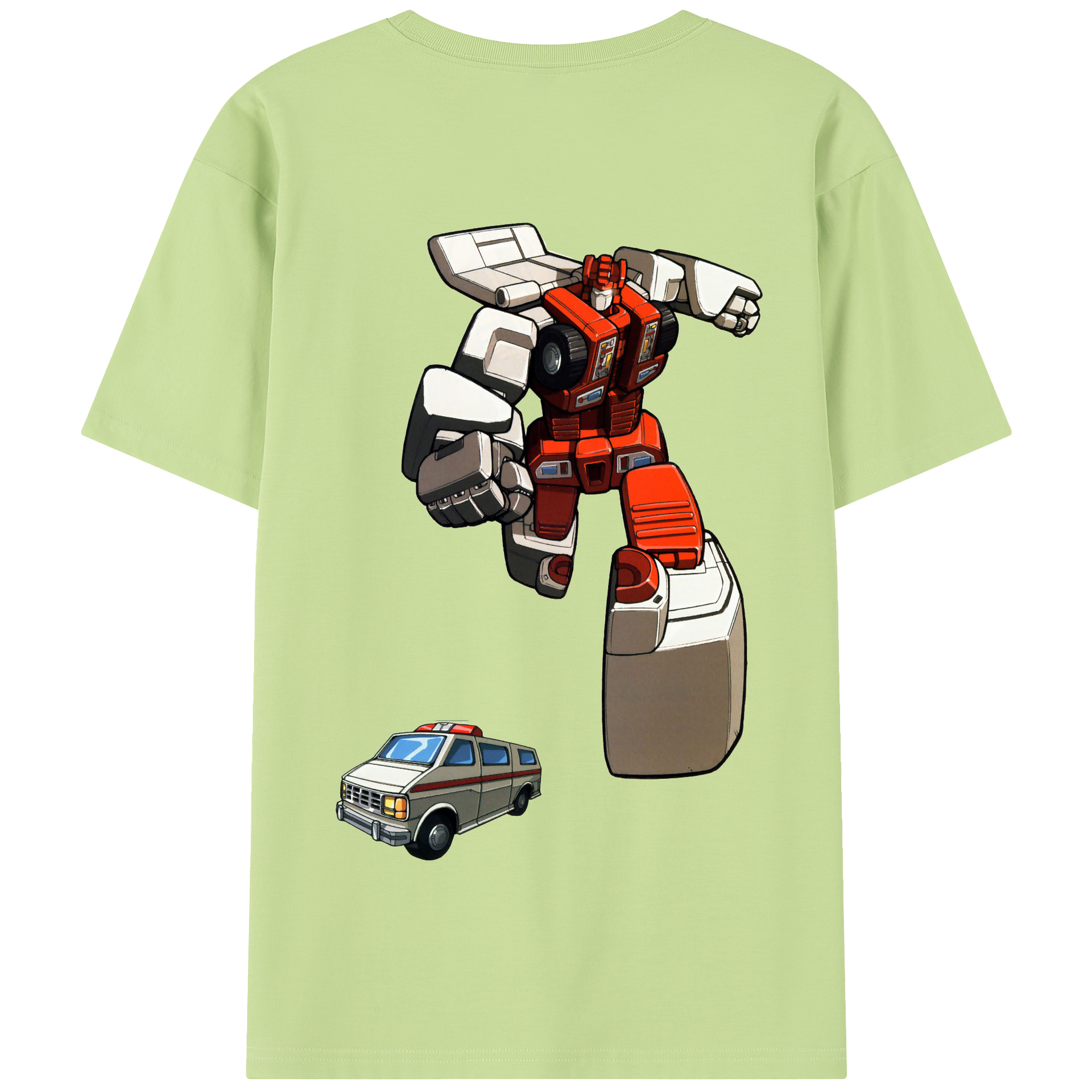 （画像用）  綿100％半袖Tシャツ（背面プリント）